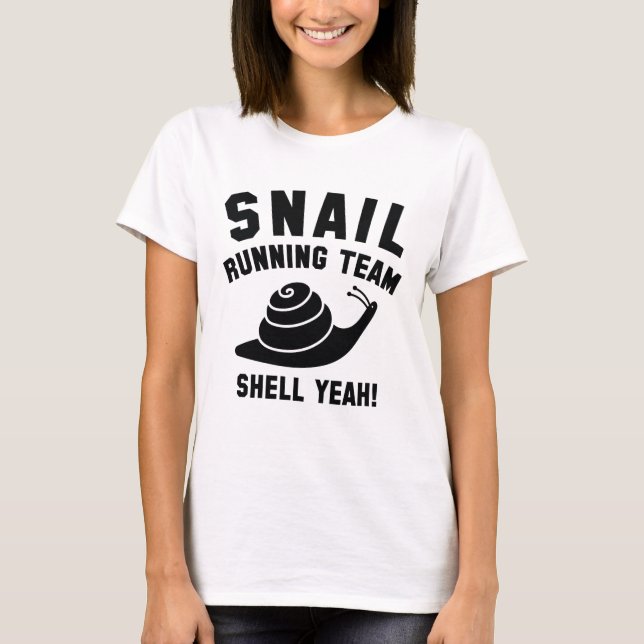 Camiseta Snail Running Team (Frente)
