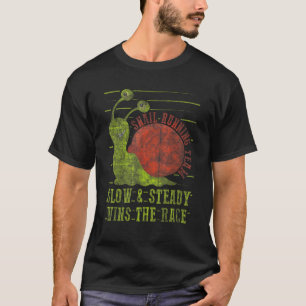Camiseta Snail Running Team Lenta E Constante Ganha Race Ru