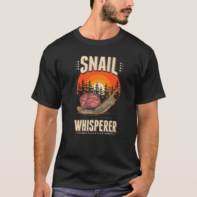 Camiseta Snail Whisperer (Frente)