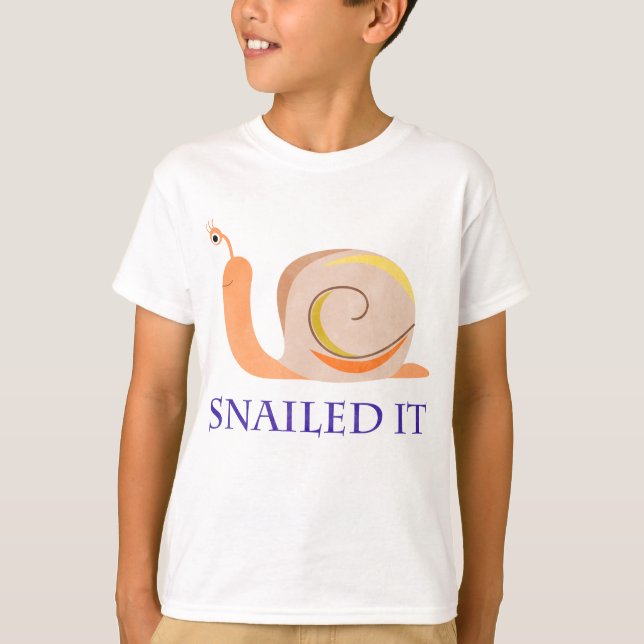 Camiseta Snailed ele (Frente)