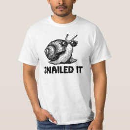 Camiseta Snails Engraçado