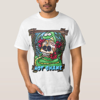 Camiseta SNAKE2poster QUENTE