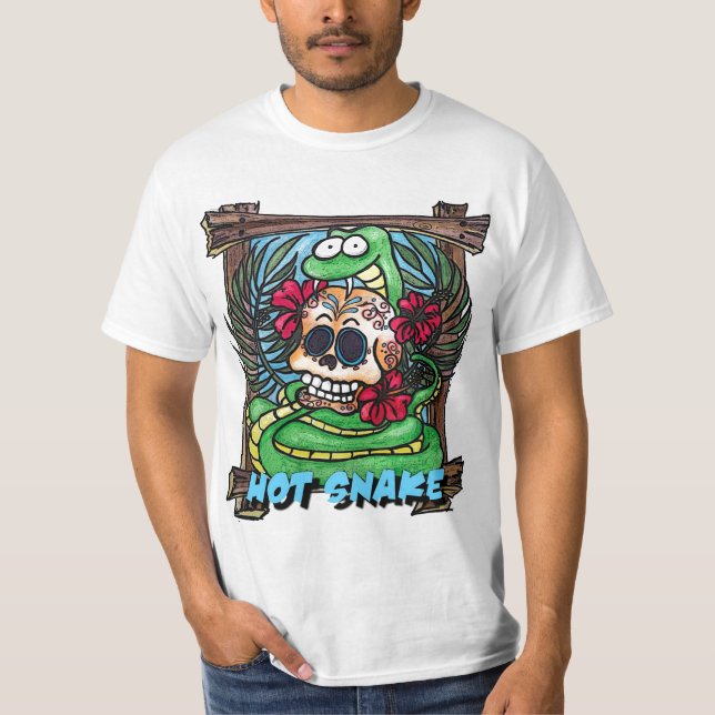 Camiseta SNAKE2poster QUENTE (Frente)