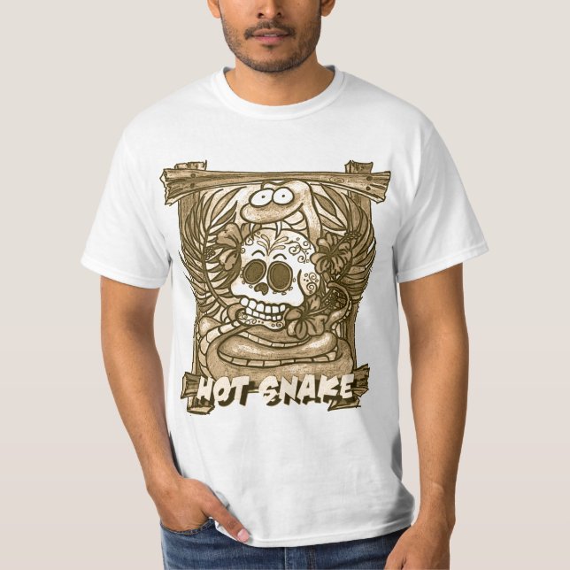 Camiseta SNAKE2sepia QUENTE (Frente)