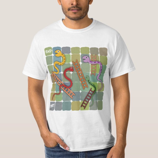 Camiseta Snake & Ladder (Frente)