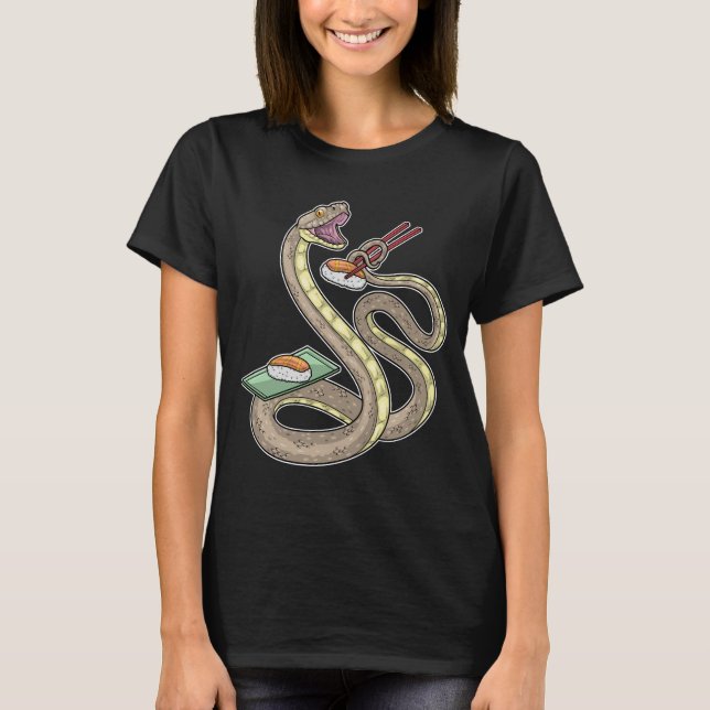 Camiseta Snake Sushi (Frente)