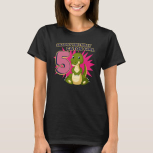 Camiseta Snappy 5 Birthday Gator Girl