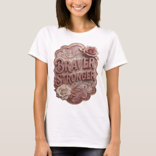 Camiseta Snappy Gold BRAVER STRONGER