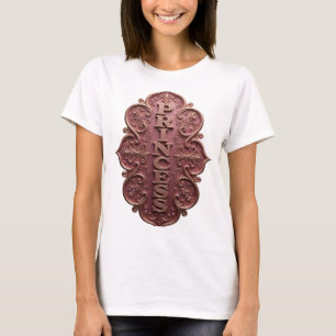 Camiseta Snappy Gold PRINCESA Design de Texto