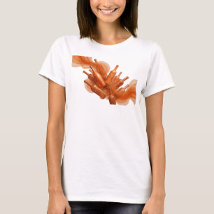 Camiseta Snappy Orange com Declaração de ARTE ABST
