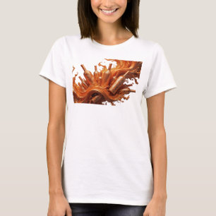 Camiseta Snappy Red ABSTRACT ART Statement