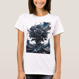 Camiseta Snappy Silver ABSTRACT ART Statement