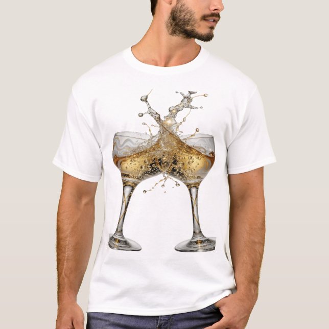 Camiseta Snappy Silver CHEERS (Frente)