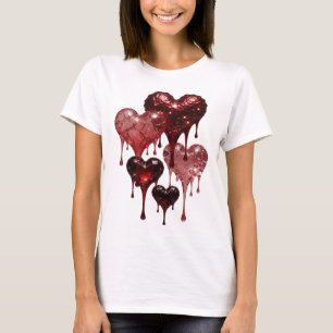 Camiseta Snappy Silver HEARTS OF GLASS