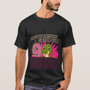 Camiseta Snapshot 6 Birthday Gator Girl 4