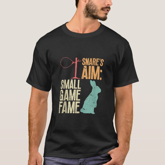 Camiseta Snare S Fama de Jogo Pequeno Fama de Armadilhas (Frente)