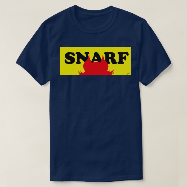 Camiseta Snarf (Frente do Design)