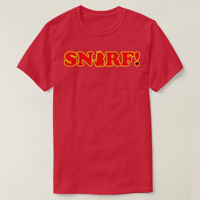Camiseta snarf 1 (Frente do Design)