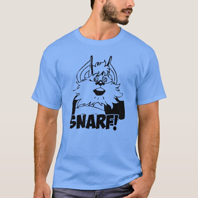Camiseta Snarf Fromhehunder Cats retro (Frente)