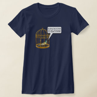 Camiseta Snarky Bird Talk Personalizado