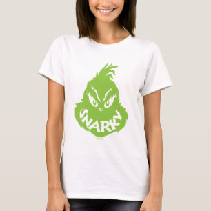 Camiseta Snarky Grpolegadas Rosto de Grpolegadas Snarky