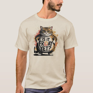 Camiseta Snarky Humor Unisex T-Shirt É SEXTA?