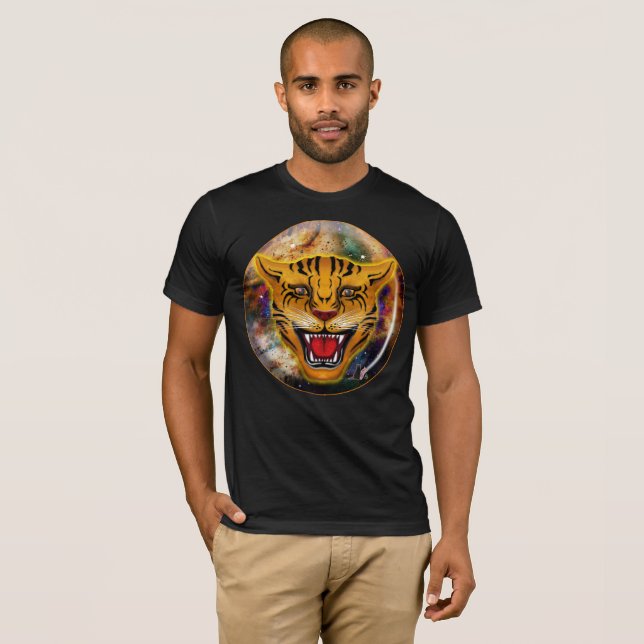 Camiseta Snarling Tiger Nebula T-Shirt (Frente Completa)