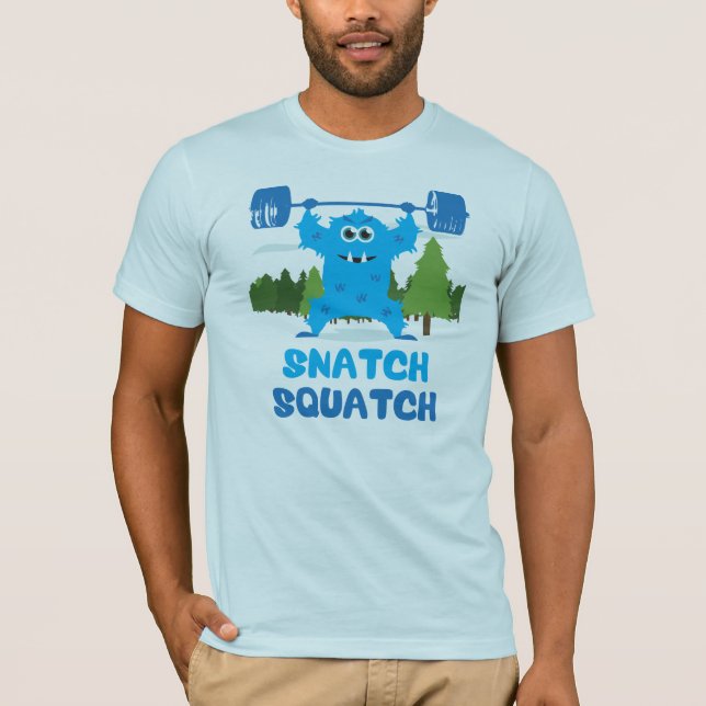 Camiseta Snatch Squatch (Frente)