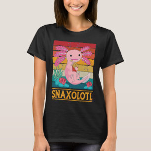Camiseta Snaxolotl Cute Axolotl Fries Comida