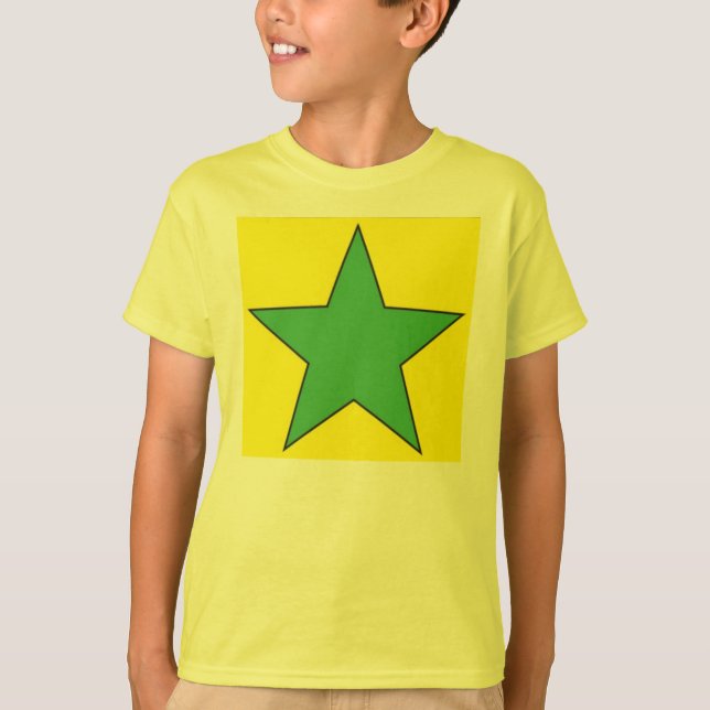 Camiseta Sneetch. inchado estrela (Frente)