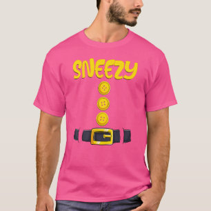Camiseta Sneezy Halloween Dwarf Cox.