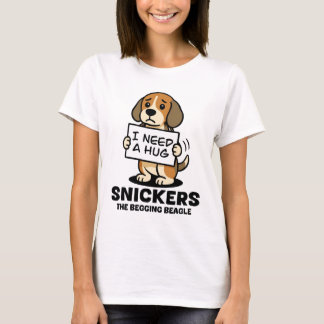 Camiseta Snickers o abraço