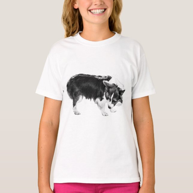 Camiseta Sniff-Scout da Linha da Bomba (Frente)