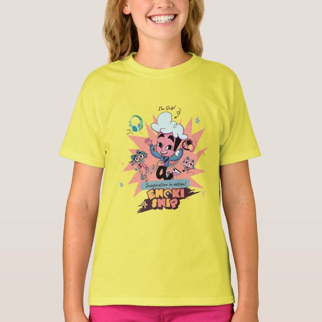 Camiseta Snip de Enoki&Snip (Frente)