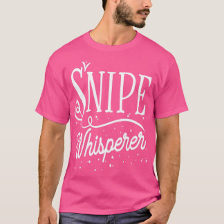 Camiseta Snipe Whisperer Funny Snipe Caça