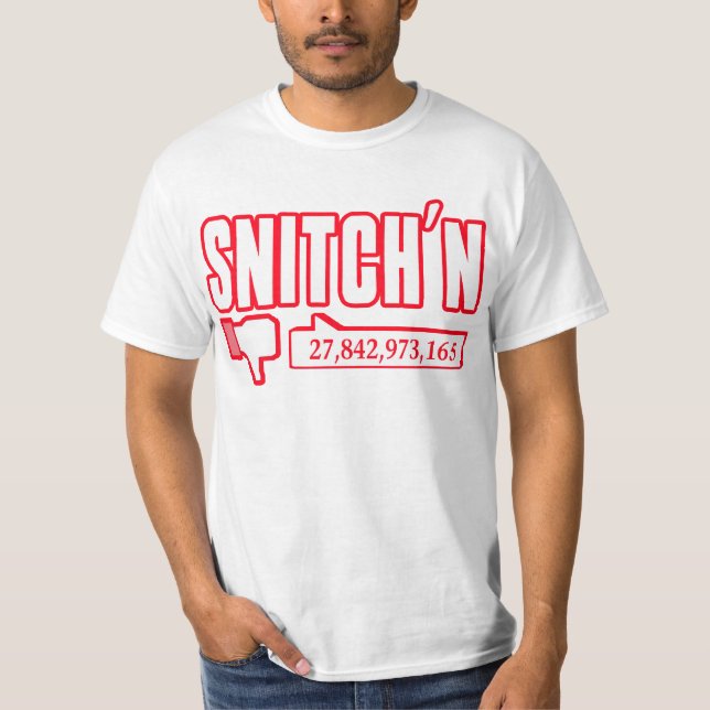 Camiseta Snitch'n (Desgostos) — T-Shirt (Frente)