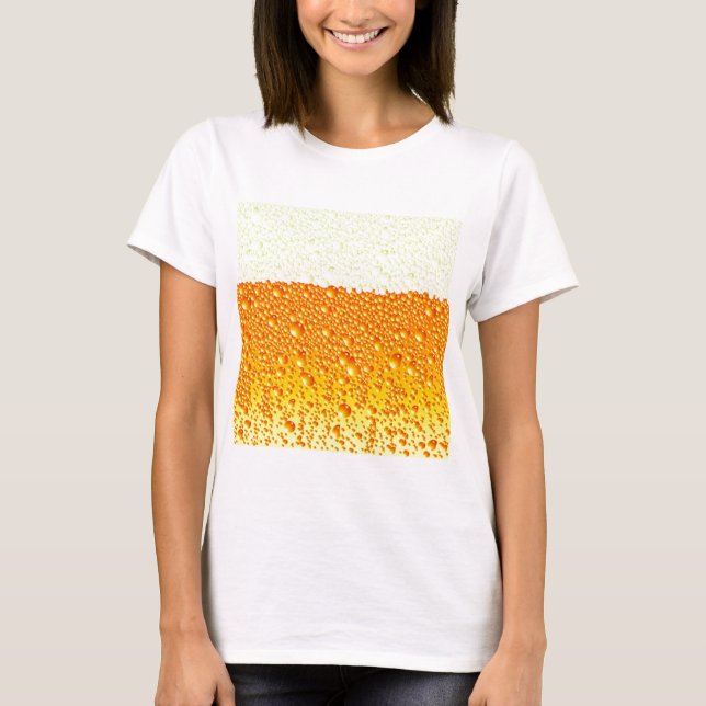 Camiseta snobe de cerveja (Frente)