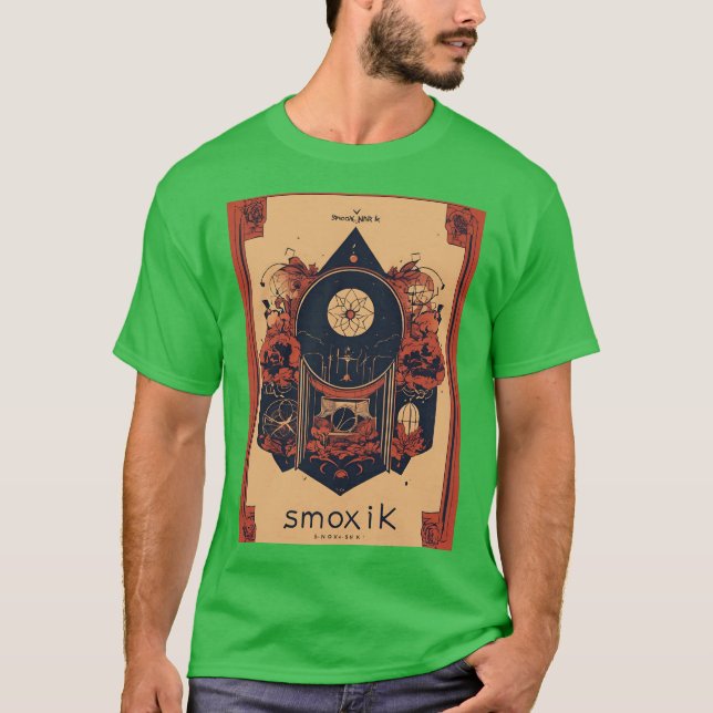 Camiseta SNOKXINK Avant Garde Art Tattoo Studio Basic Dark (Frente)