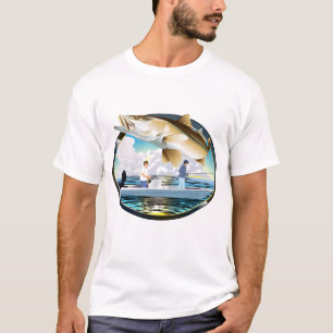 Camiseta Snook Fish Sunset