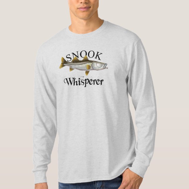 Camiseta Snook Whisperer Light Long Sleeve (Frente)