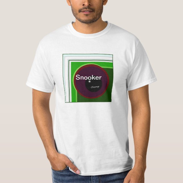 Camiseta Snooker Champ (Frente)