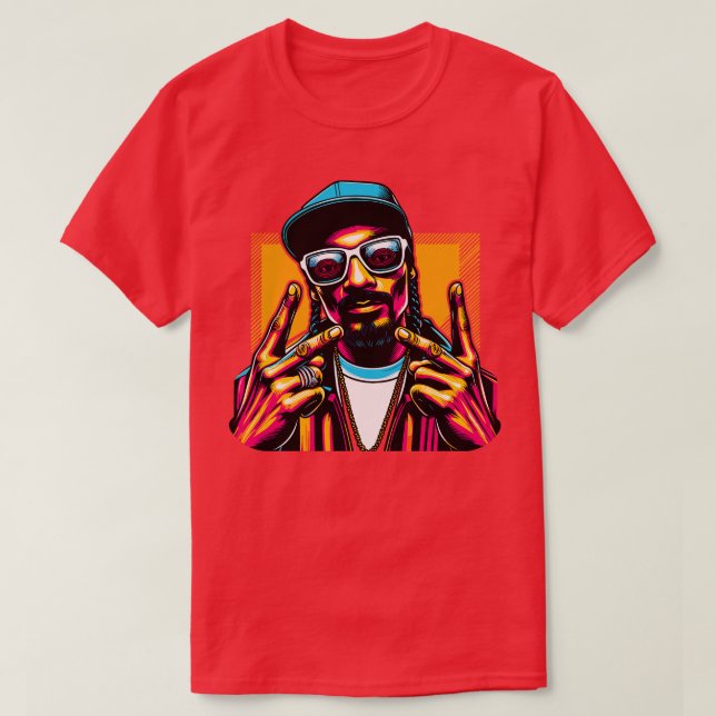 Camiseta Snoop Dogg 1 TSirt (Frente do Design)