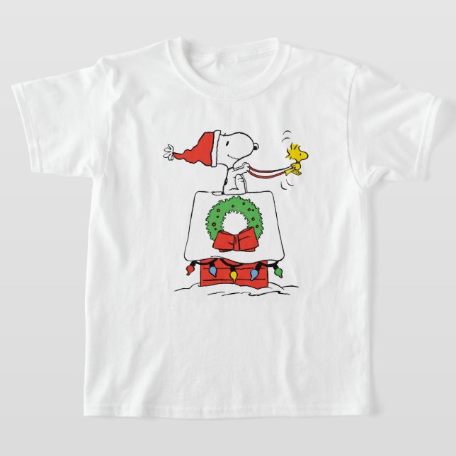Camiseta snoopy christmas cheer (Postura )