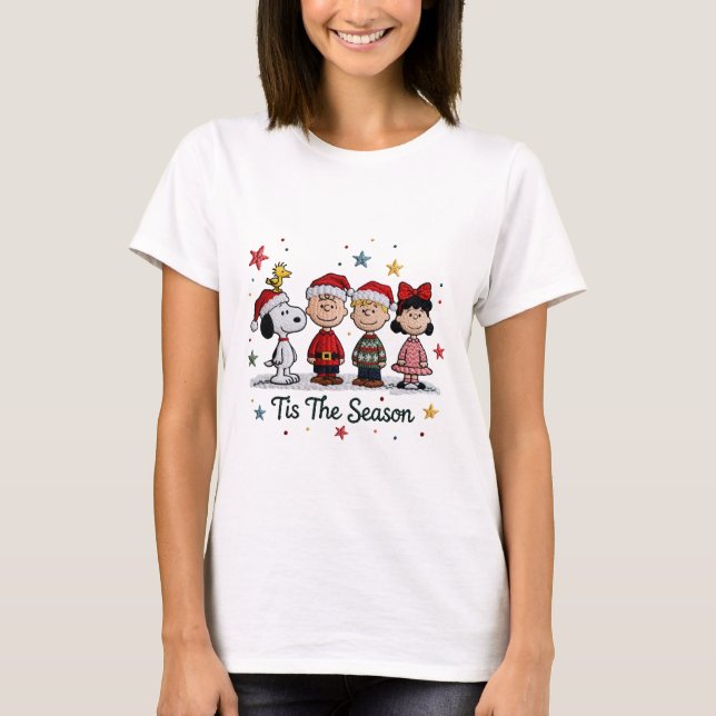Camiseta Snoopy Christmas, Tis The Season , Christmas (Frente)