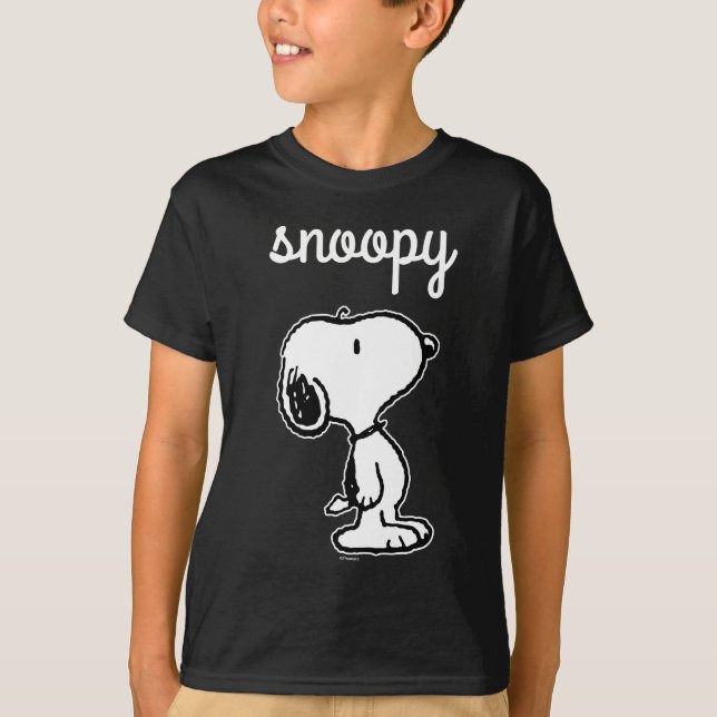Camiseta Snoopy Classic Comics Pattern (Frente)