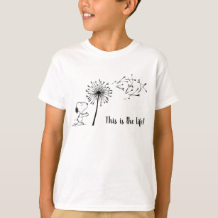 Camiseta Snoopy Com Dandelion