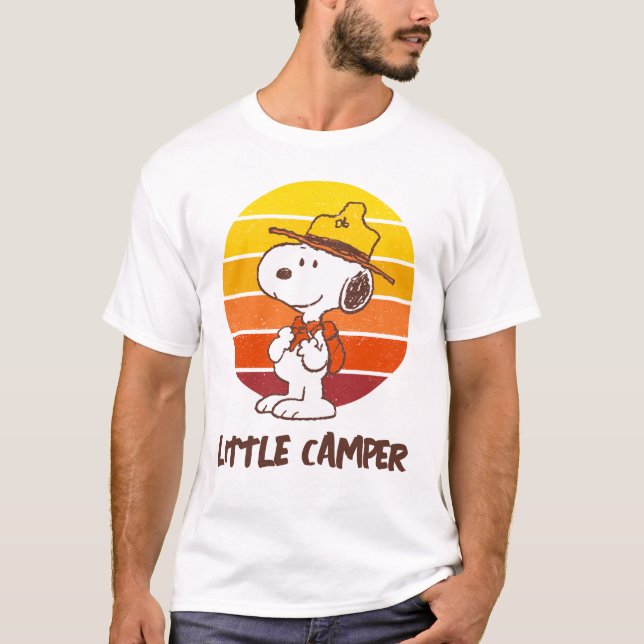 Camiseta Snoopy | Escoteiro de Beagle - Campo Feliz (Frente)