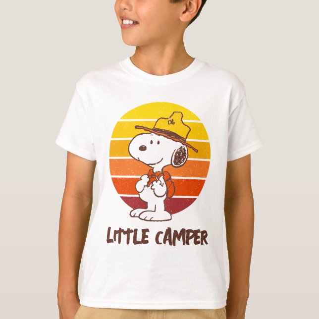 Camiseta Snoopy | Escoteiro de Beagle - Campo Feliz (Frente)