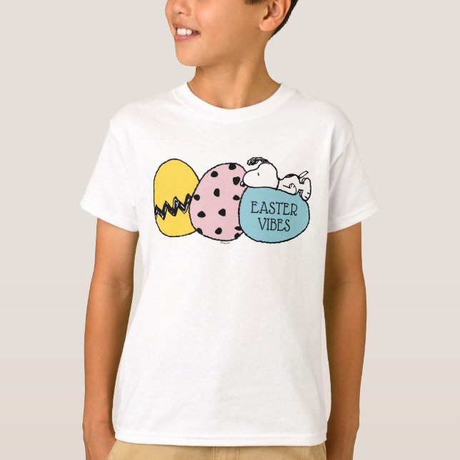 Camiseta Snoopy - Felz pascoa (Frente)