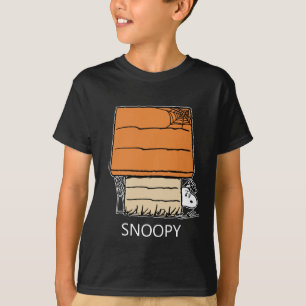 Camiseta Snoopy Halloween Spider Web Doghouse